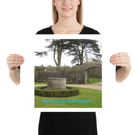 Nature's Wonders Photo paper poster with realestatematching24 without key Logo