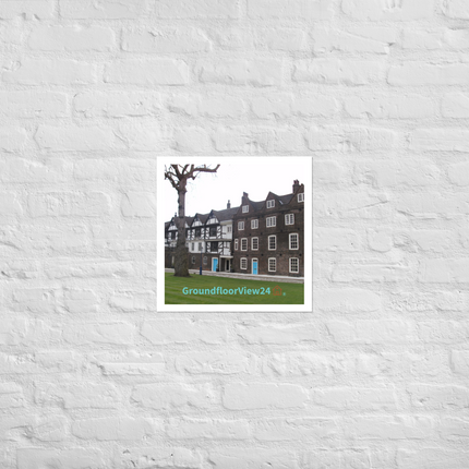 Beautiful Palace Photo paper poster with groundfloorview24 with House Logo