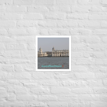 Riverside Beauty Photo paper poster with groundfloorview24 with House Logo