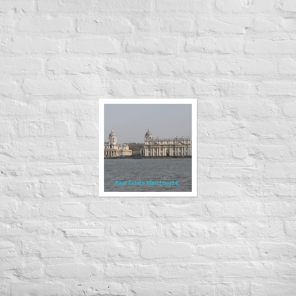 Riverside Beauty Photo paper poster with realestatematching24 without key Logo
