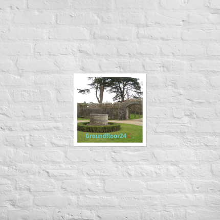 Nature's Wonders Photo paper poster with Groundfloor24 with House Logo