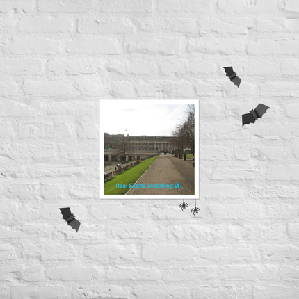 Majestic Palace Photo paper poster with realestatematching with key Logo