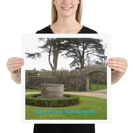 Nature's Wonders Photo paper poster with realestatematching24 without key Logo