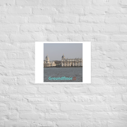 Riverside Beauty Photo paper poster with Groundfloor with House Logo
