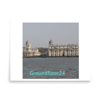 Riverside Beauty Photo paper poster with Groundfloor24 with House Logo