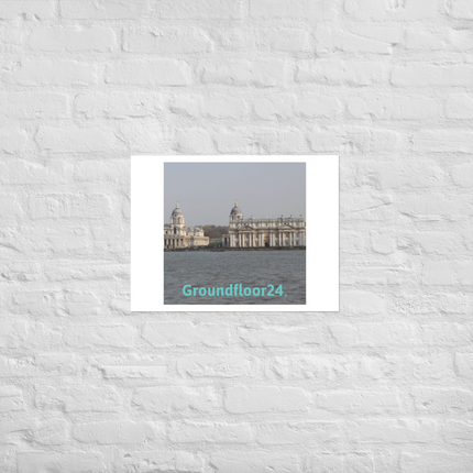 Riverside Beauty Photo paper poster with Groundfloor24 without House Logo