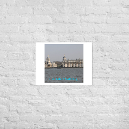 Riverside Beauty Photo paper poster with realestatematching without key Logo