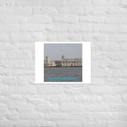 Riverside Beauty Photo paper poster with realestatematching24 without key Logo