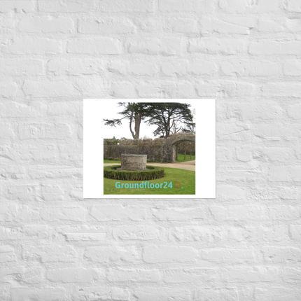 Nature's Wonders Photo paper poster with Groundfloor24 with House Logo