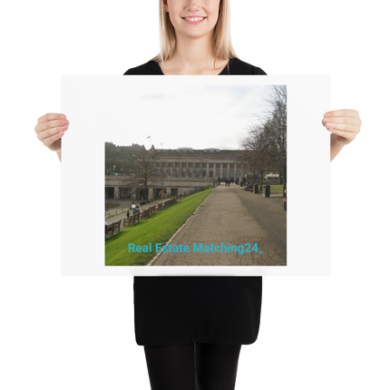 Majestic Palace Photo paper poster with realestatematching24 without key Logo