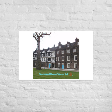 Beautiful Palace Photo paper poster with groundfloorview24 with House Logo