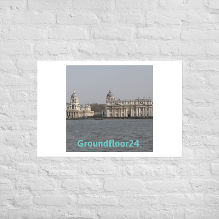 Riverside Beauty Photo paper poster with Groundfloor24 without House Logo