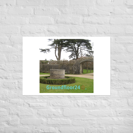 Nature's Wonders Photo paper poster with Groundfloor24 with House Logo