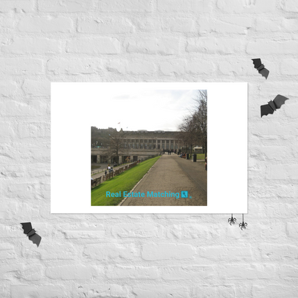 Majestic Palace Photo paper poster with realestatematching with key Logo