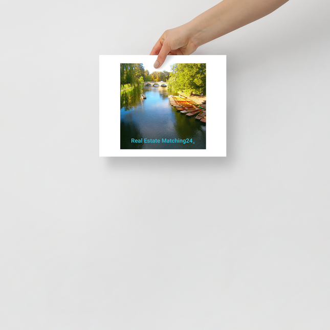 Beautiful Nature Photo paper poster with realestatematching24 without key Logo