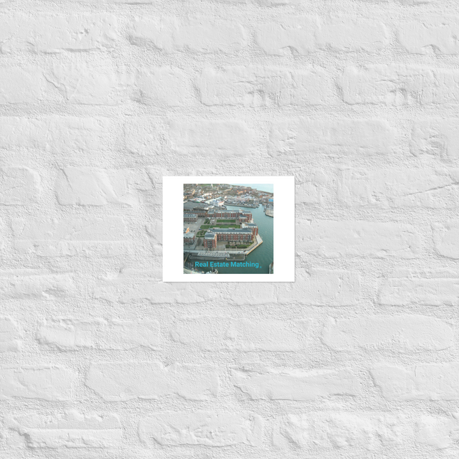 Nice City Photo paper poster with realestatematching without key Logo
