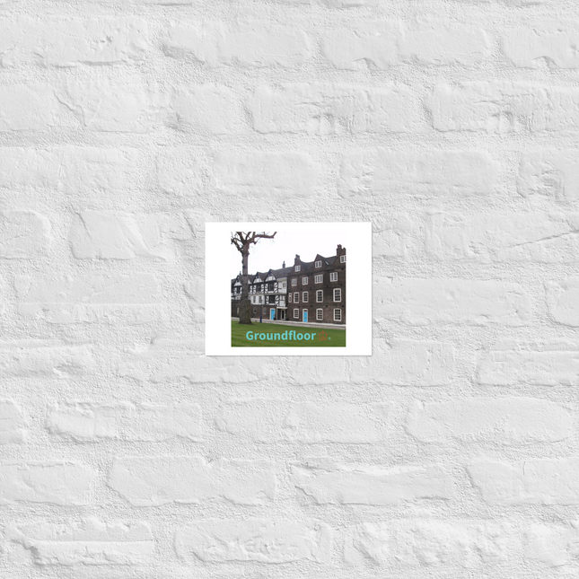 Beautiful Palace Photo paper poster with Groundfloor with House Logo