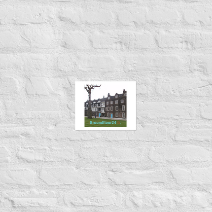 Beautiful Palace Photo paper poster with Groundfloor24 with House Logo