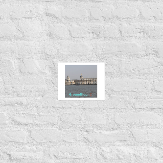 Riverside Beauty Photo paper poster with Groundfloor with House Logo