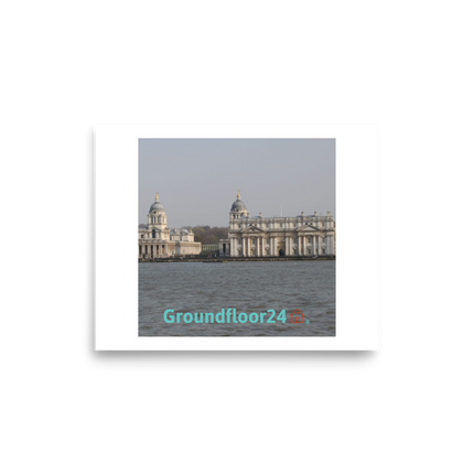 Riverside Beauty Photo paper poster with Groundfloor24 with House Logo
