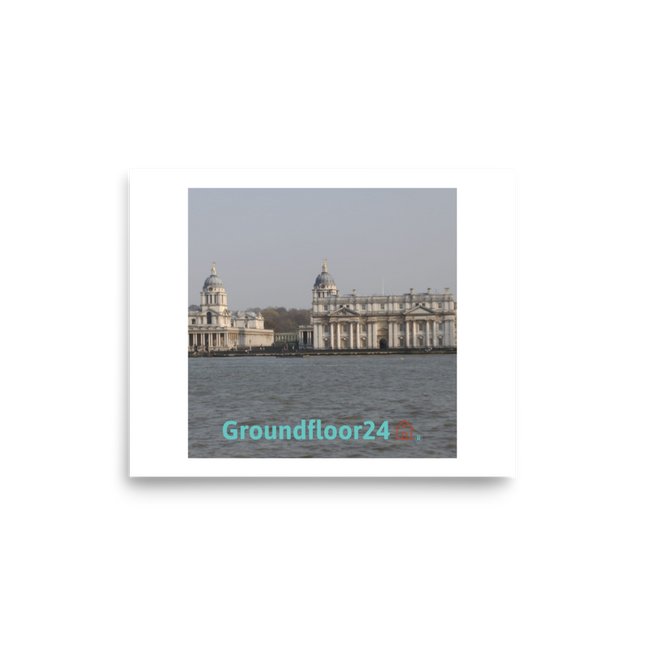 Riverside Beauty Photo paper poster with Groundfloor24 with House Logo