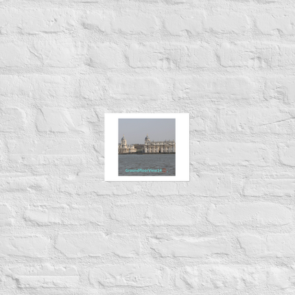 Riverside Beauty Photo paper poster with groundfloorview24 with House Logo
