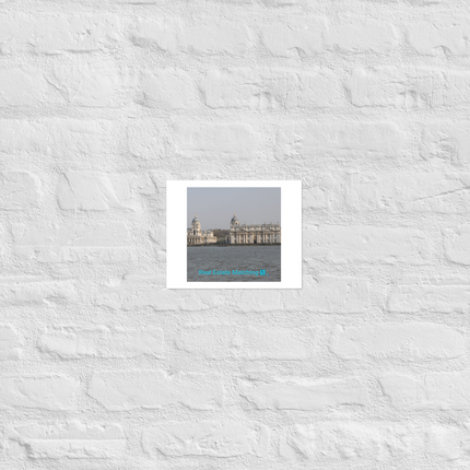 Riverside Beauty Photo paper poster with realestatematching with key Logo