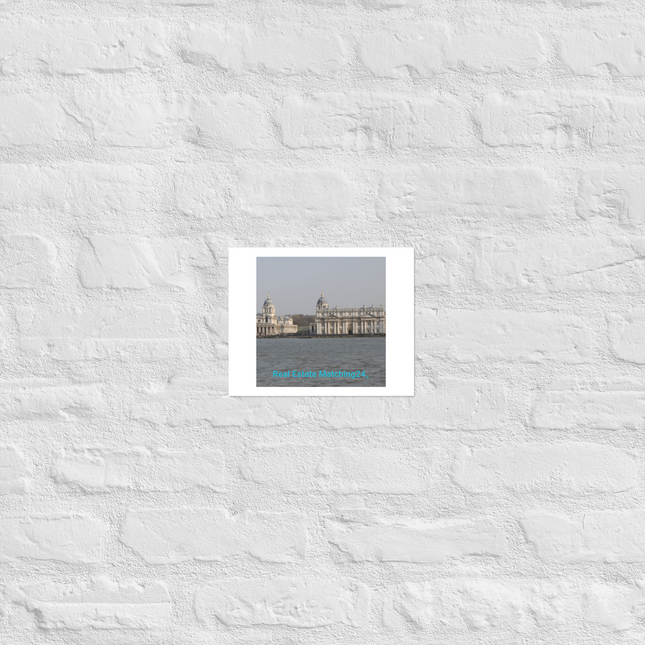Riverside Beauty Photo paper poster with realestatematching24 without key Logo