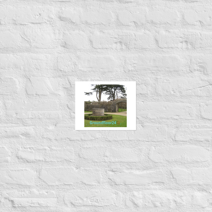 Nature's Wonders Photo paper poster with Groundfloor24 with House Logo