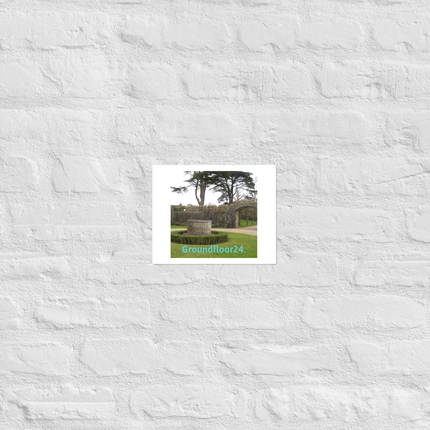 Nature's Wonders Photo paper poster with Groundfloor24 without House Logo