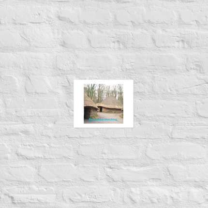 Village Charm Photo paper poster with realestatematching without key Logo