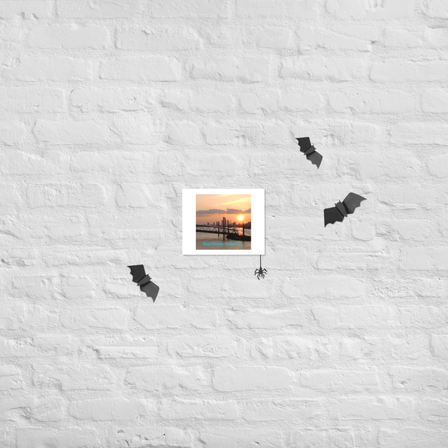 Evening Glow Photo paper poster with realestatematching without key Logo
