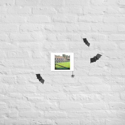 Lakeside Serenity Photo paper poster with realestatematching without key Logo