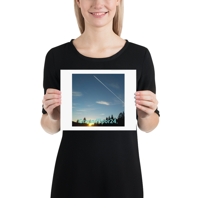 Attractive Sinari Photo paper poster with Groundfloor24 without House Logo