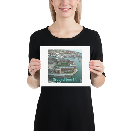 Nice City Photo paper poster with Groundfloor24 without House Logo