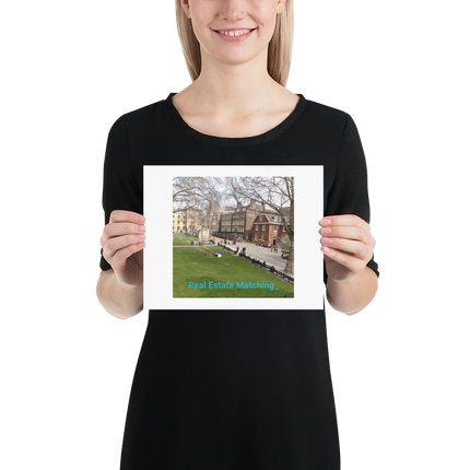 Beautiful Park Photo paper poster with realestatematching without key Logo