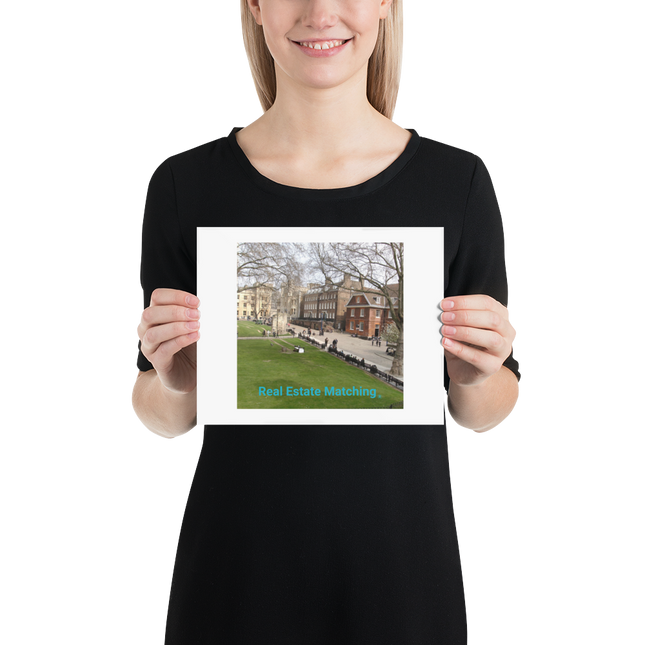 Beautiful Park Photo paper poster with realestatematching without key Logo