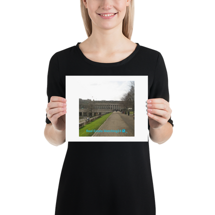 Majestic Palace Photo paper poster with realestatematching24 with key Logo