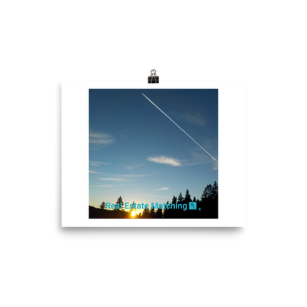 Attractive Sinari Photo paper poster with realestatematching with key Logo