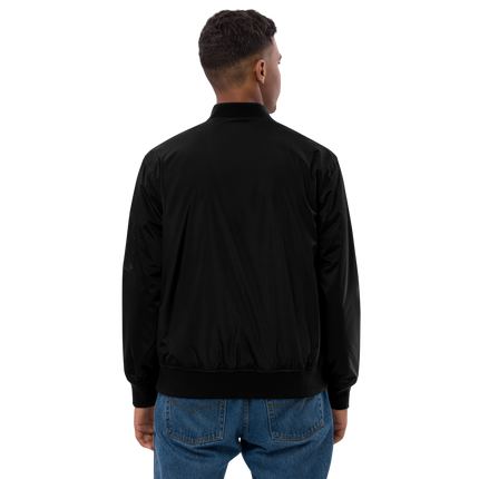 Premium recycled bomber jacket Groundfloorview24 with House