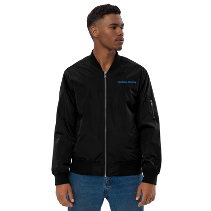 Premium recycled bomber jacket