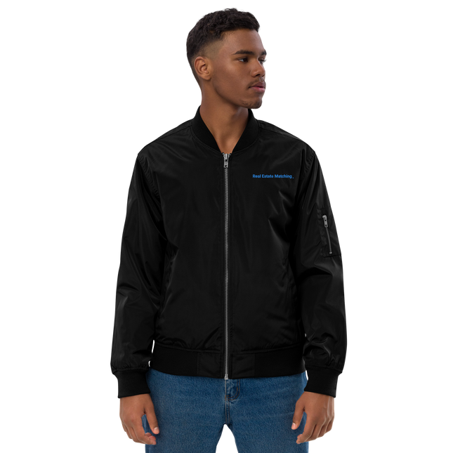Premium recycled bomber jacket