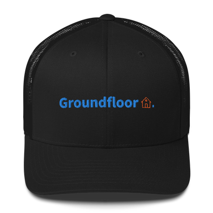 Trucker Cap Groundfloor with Logo.