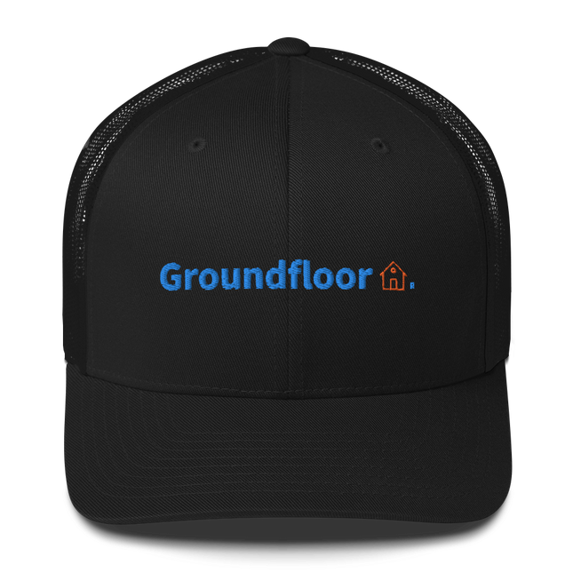 Trucker Cap Groundfloor with Logo.