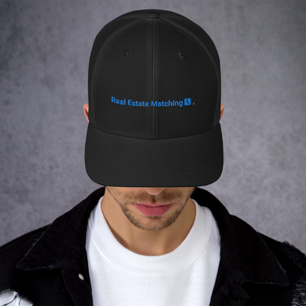 Trucker Hat Real Estate Matching with 3 Logos