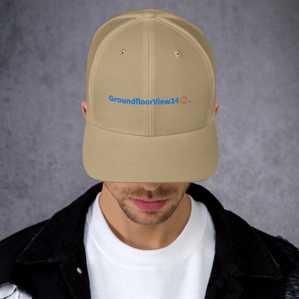 Trucker Cap GroundfloorView24 with Logo.