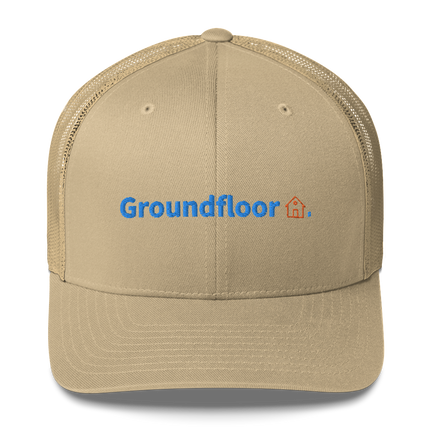 Trucker Cap Groundfloor with Logo.