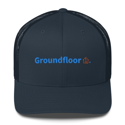 Trucker Cap Groundfloor with Logo.