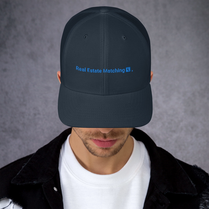Trucker Hat Real Estate Matching with 3 Logos