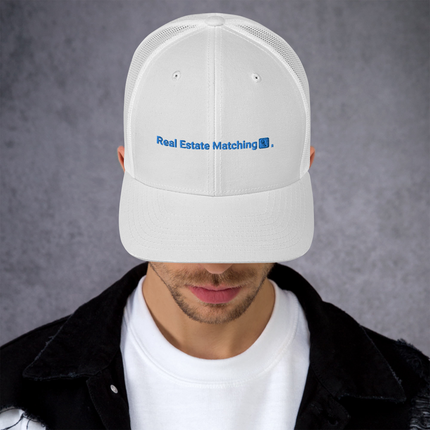 Trucker Hat Real Estate Matching with 3 Logos